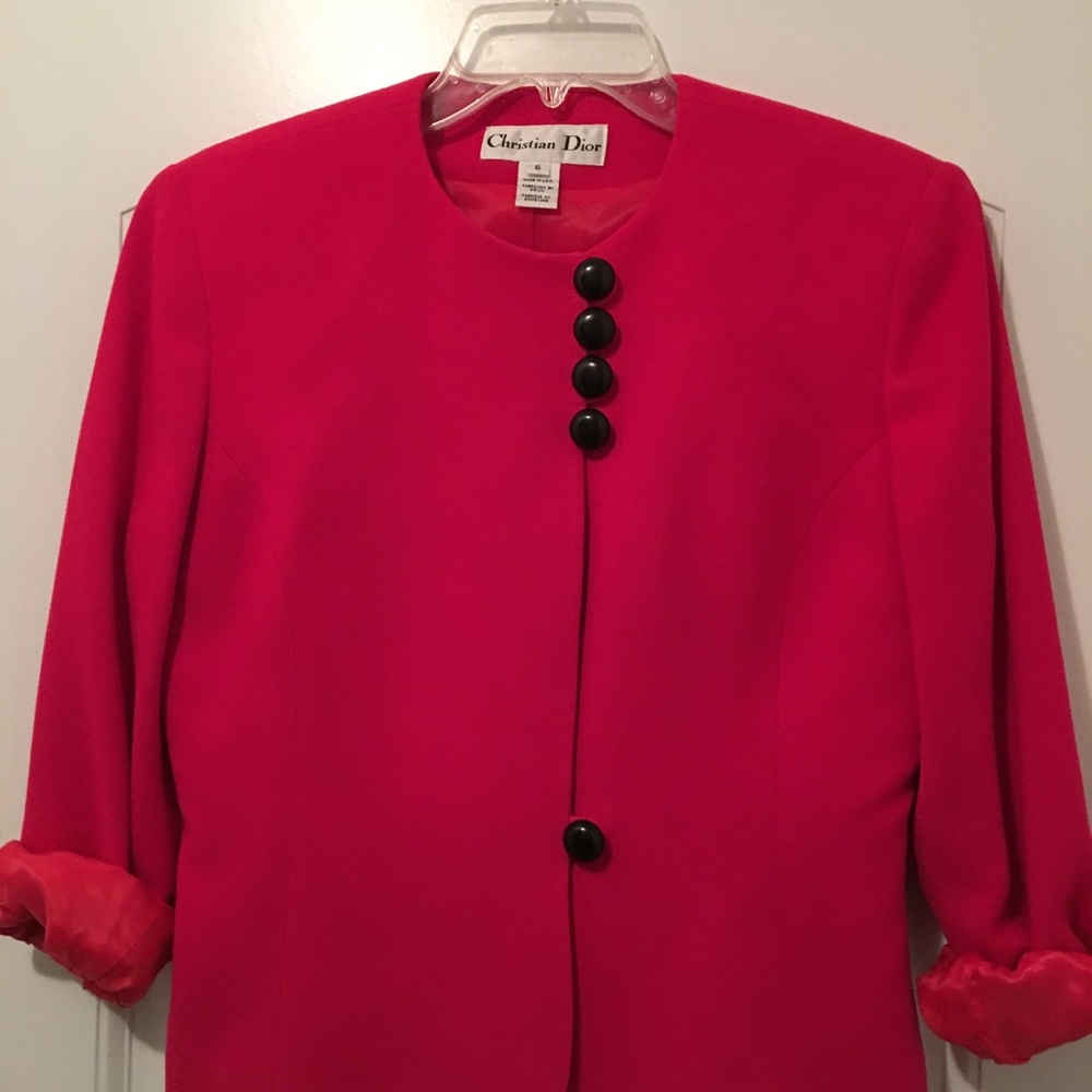 COPY - Christian Dior vintage wool skirt suit